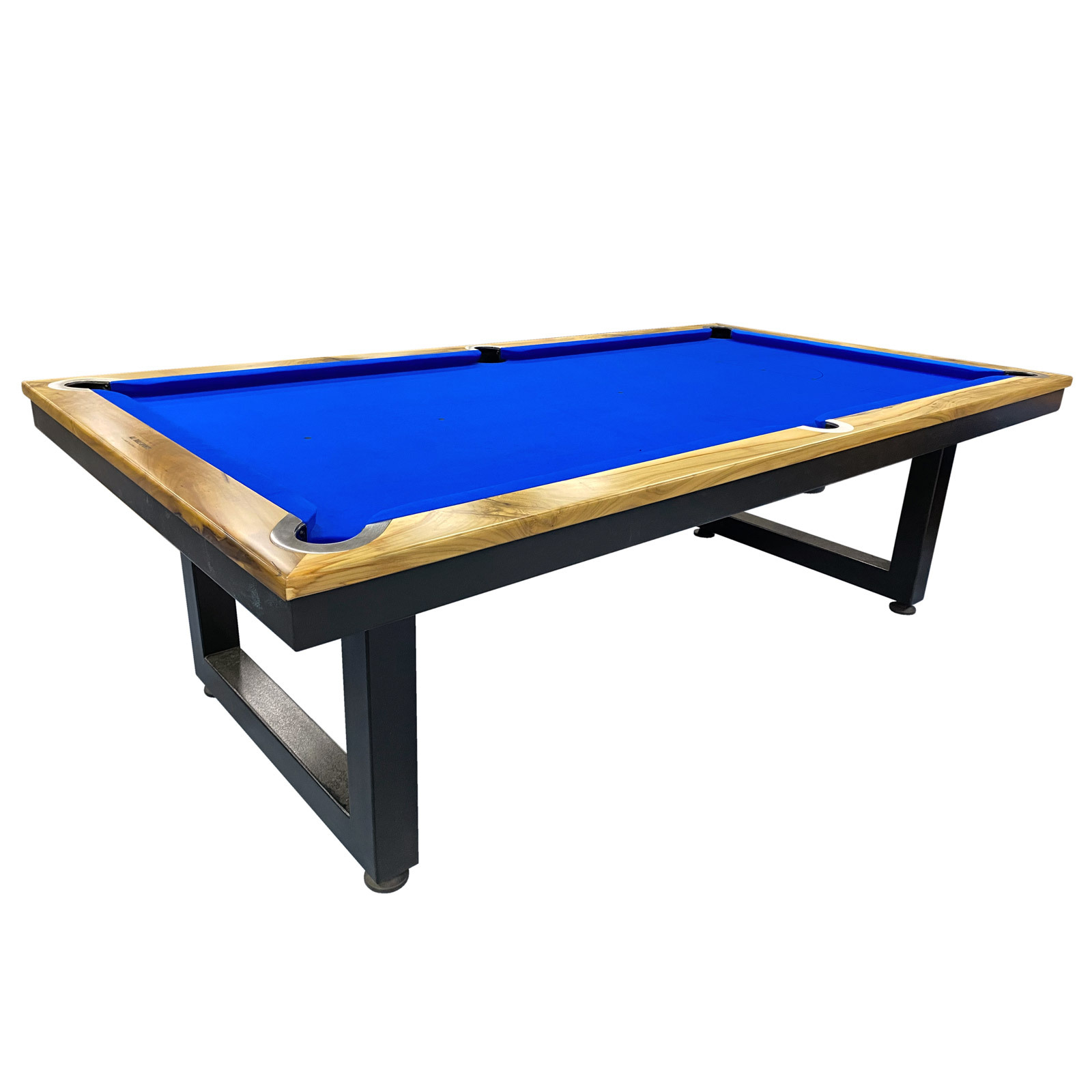 Pre-made 8 Foot Slate Odyssey Pool Billiards Table, Poplar timber