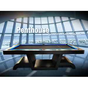 8 Foot Slate Penthouse Retro Billiard Table
