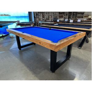 Pre-made 7ft Slate Odyssey Pool Billiards Table, Marri Timber