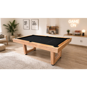 Pre-made 7 Foot Slate Odyssey Wooden Legs Billiard Table, Tasmanian Oak Timber