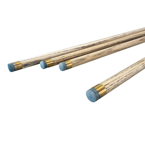 ATS PIONEER BLACK 57 inch 1pc Cue American ash shaft with wood logo embedded X2 with ATS Cue Case