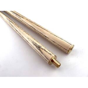 2pc Desert Cue with jarrah butt, bimble box burl splice, 4 splice