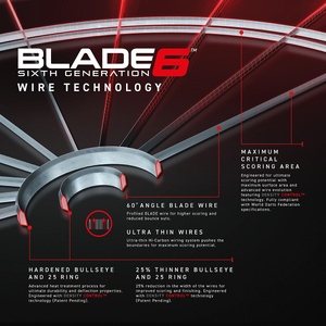 Winmau Blade 6 professional level bristle dartboard