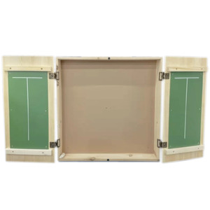 Club Wooden dart board cabinet