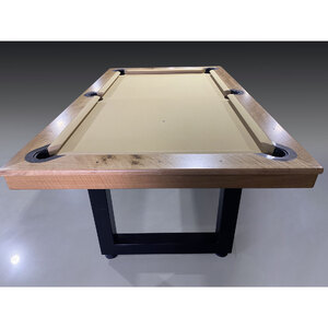 PRE-MADE 7 Foot Slate Odyssey American Profile Pool Table, American Oak Timber