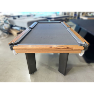 Pre-made 7ft Slate Sleek Premier Pool Billiards Table, Messmate timber