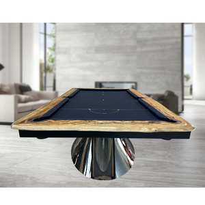Pièce Unique - 7ft Slate Volcano Pool Billiards Table, Camphor Timber