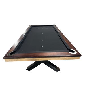 Pre-made 8 Foot Slate Kings Cross Billiards Table, Tassie Oak Timber