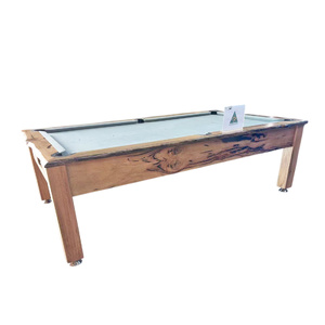 Pre-made 8ft Slate Legacy Ball Return Billiard Table, Marri Timber