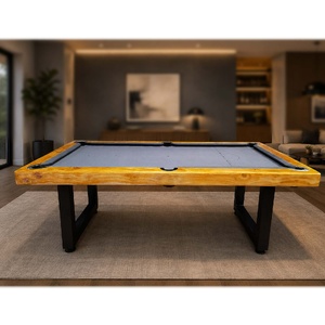 Special - 7 Foot Slate Odyssey Pool Billiards Table, Silky Oak timber top rail