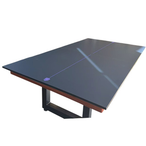 22mm Indoor Borderless Table Tennis Top with Purple Border