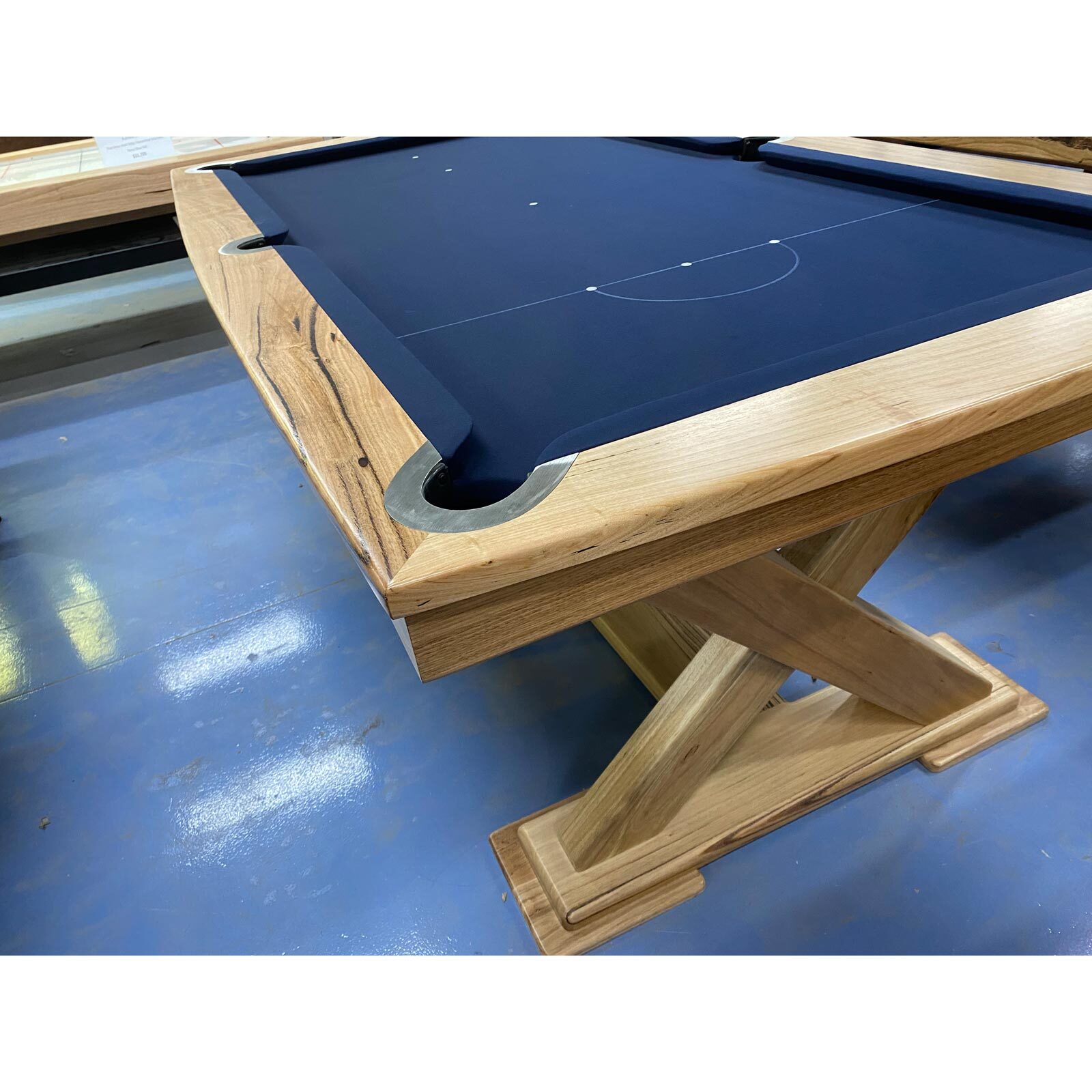PRE-MADE 7 Foot Slate Southern Cross Pool Billiards Table with Messmate timber