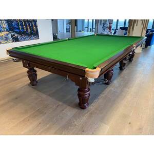 12 Foot Slate Windsor Snooker Table - Steel Back Cushion