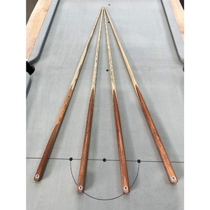 ATS 1 pc 57 inch Cue 1 Splice Sheoak/Ebony/Ash Timber - 4 Pack