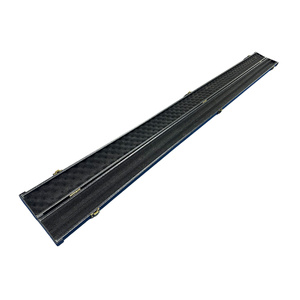 Legend Hand-made 4 splice American Ash Shaft Wood 57 Inch 2pc Cue With Extension and ATS Cue Case