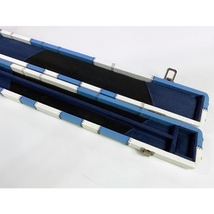 Legend Hand-made 3/4 57 inch 4 splice American Ash Shaft Wood Cue with extension and Leather Cue Case
