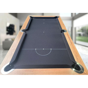 Pre-made 6ft Slate Odyssey Timber Leg Pool Table, Messmate Timber