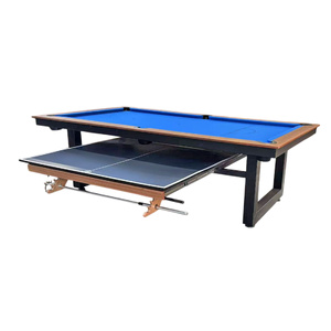 PRE-MADE 8 Foot  Odyssey Outdoor/Indoor Pool Table with Built-in Sliding Platform
