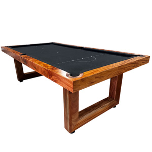 Pre-made 8ft Slate Odyssey Wooden Legs Billiards Table, Darwin Mahogany Timber