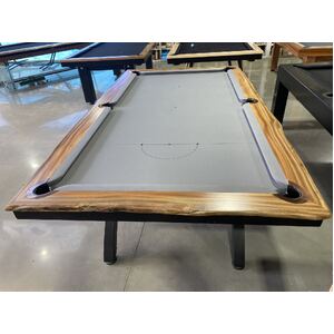 PRE-MADE 8 Foot Slate HARBOR BRIDGE Pool Table, Darwin Mahogany Timber
