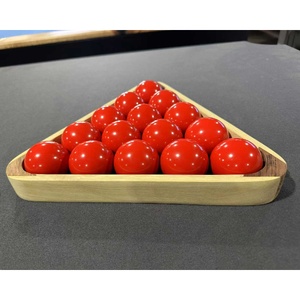 2 1/16 Inch Jointed Wooden Triangle 15 Balls