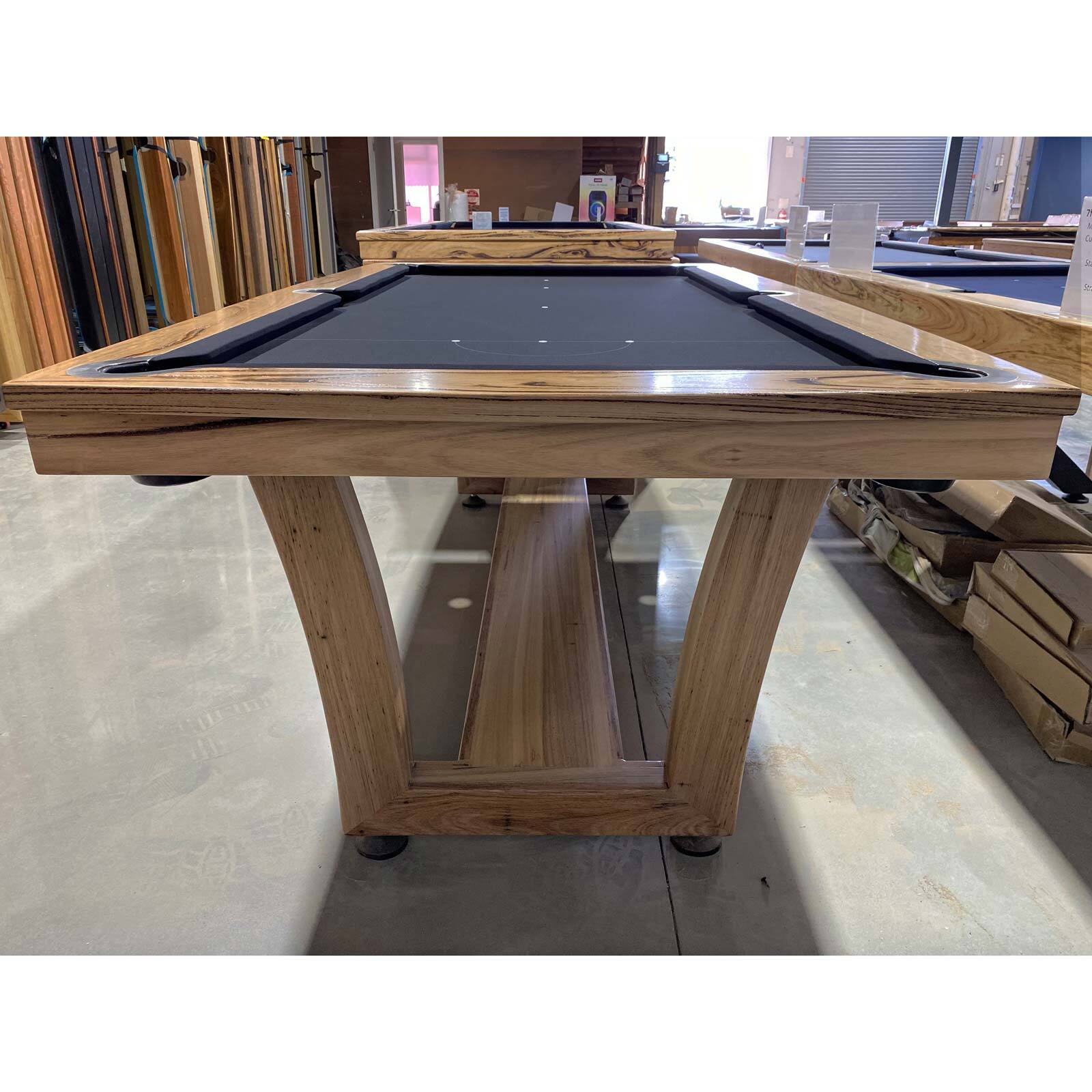 PRE-MADE 7 Foot Slate Homestead Pool Table with Messmate timber