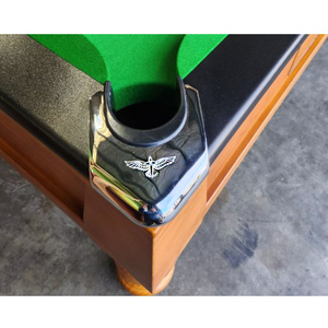 7 FT Slate Modern Pub/Hotel Bar Coin Operated Billiard Table with Traditional Turned Leg