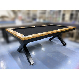 8 Foot Slate King Cross Pool Billiards Table