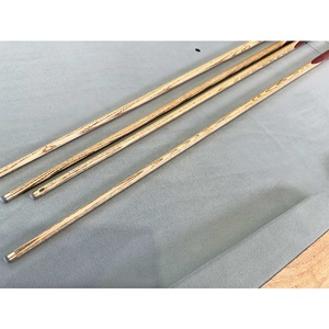 ATS 1pc 57 Inch Purple Heart wood Butt Ash Shaft - 4 Pack