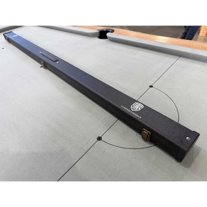 ATS 1 pc 57 inch Cue 1 Splice Purple Heart/Maple/Ash Timber X2 with ATS Cue Case