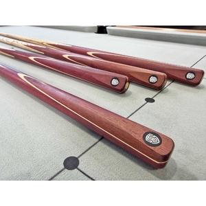 ATS 1 pc 57 inch Cue 1 Splice Purple Heart/Maple/Ash Timber - 4 Pack