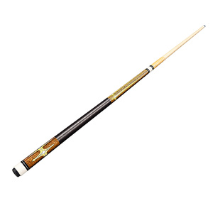 Scorpion 58 inch 2pc American Style Pool Cue 13mm Tip - Brown