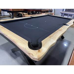 Pre-made 7 Foot slate Kings Cross Pool Table, ELM Timber