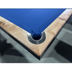 Pre-made 7 Foot Slate Odyssey Pool Billiards Table, Silky Oak Timber