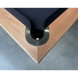 Pre-made 6ft Slate Odyssey Timber Leg Pool Table, Messmate Timber