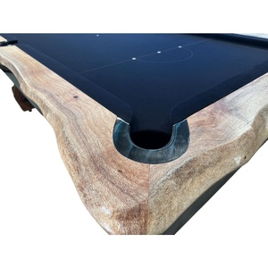 Pièce Unique - 7ft Slate Pool Billiards Table, Selected Exotic Timber