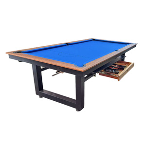 PRE-MADE 8 Foot  Odyssey Outdoor/Indoor Pool Table with Built-in Sliding Platform