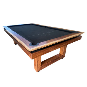 PRE-MADE 8ft Slate Odyssey pool table with Wooden Legs, Tasmanian Blackwood Timber