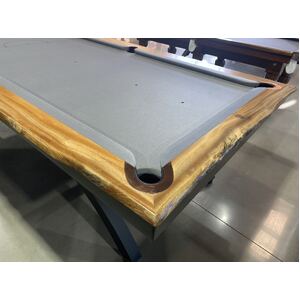 PRE-MADE 8 Foot Slate HARBOR BRIDGE Pool Table, Darwin Mahogany Timber