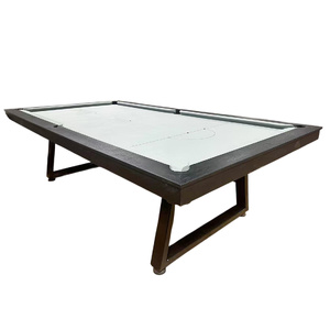 PRE-MADE 9ft Indoor/Outdoor SLATE SAGA Billiard Table, Merbau Timber, VanGuard cloth