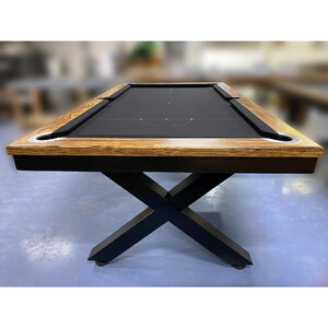 8 Foot Slate King Cross Pool Billiards Table