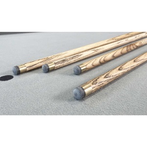 ATS 1 pc 57 inch Cue 1 Splice Purple Heart/Maple/Ash Timber - 4 Pack