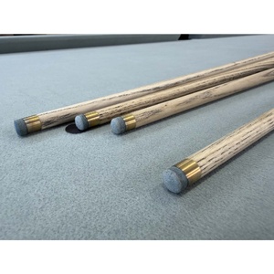 ATS PIONEER BLACK 57 inch 1pc Cue American ash shaft with wood logo embedded X2 with ATS Cue Case