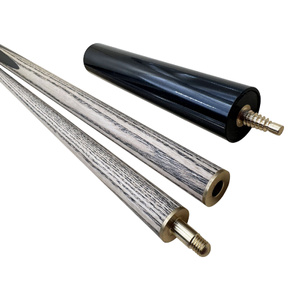 Legend Hand-made 4 splice American Ash Shaft Wood 57 Inch 2pc Cue With Extension and ATS Cue Case