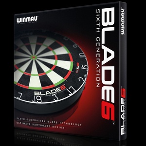 Winmau Blade 6 professional level bristle dartboard