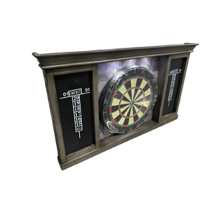 Sportivo Dartboard Cabinet with Birch Veneering