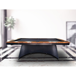 Pièce Unique - 7ft Slate Melody Pool Billiards Table, Selected Fiddle Back Mount Ash Timber