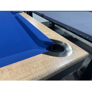 Pre-made 7 Foot Slate Odyssey Pool Billiards Table, Silky Oak Timber