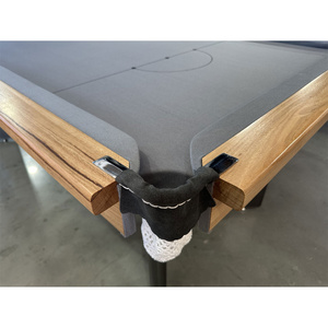 Pre-made 7ft Slate Sleek Premier Pool Billiards Table, Messmate timber