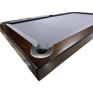 Pre-made 7 Foot Slate Sleek Pool Billiards Table, Jarrah Timber Top